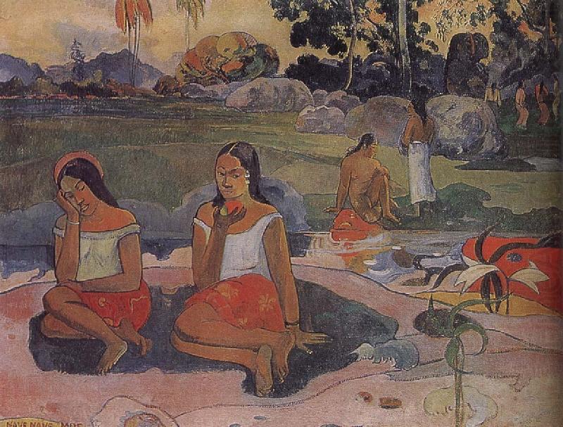 Sacred spring, Paul Gauguin